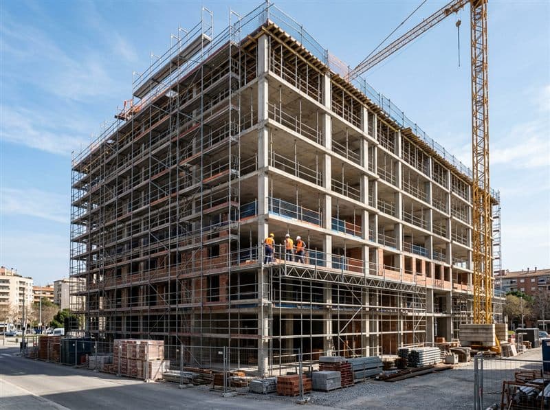 Construcción de obra nueva en Santiago de Compostela